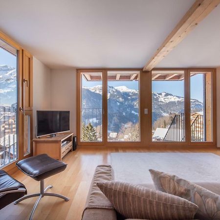 Chalet Roossi 3 Daire Wengen Dış mekan fotoğraf