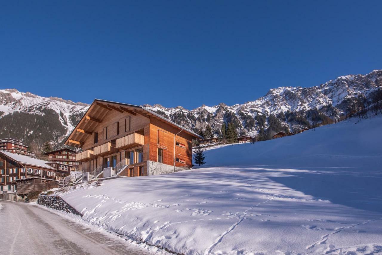 Chalet Roossi 3 Daire Wengen Dış mekan fotoğraf