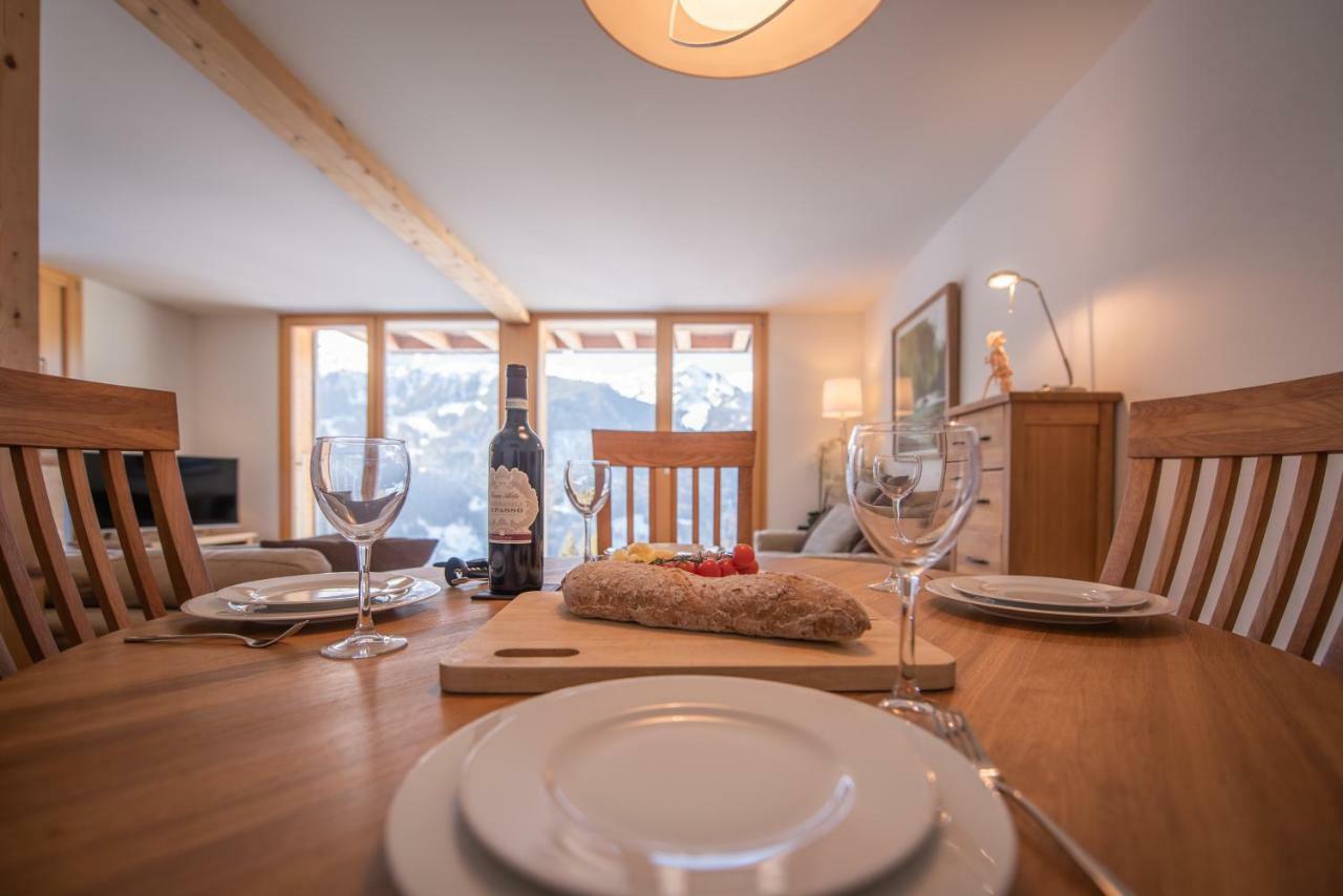 Chalet Roossi 3 Daire Wengen Dış mekan fotoğraf