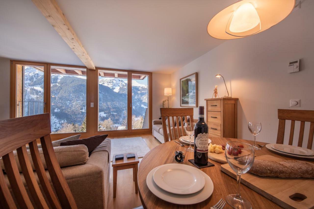 Chalet Roossi 3 Daire Wengen Dış mekan fotoğraf