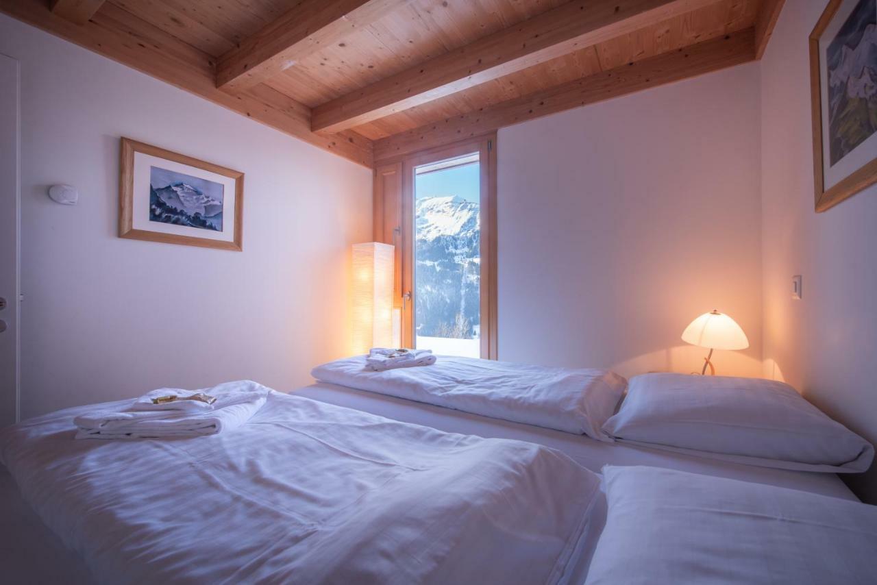 Chalet Roossi 3 Daire Wengen Dış mekan fotoğraf