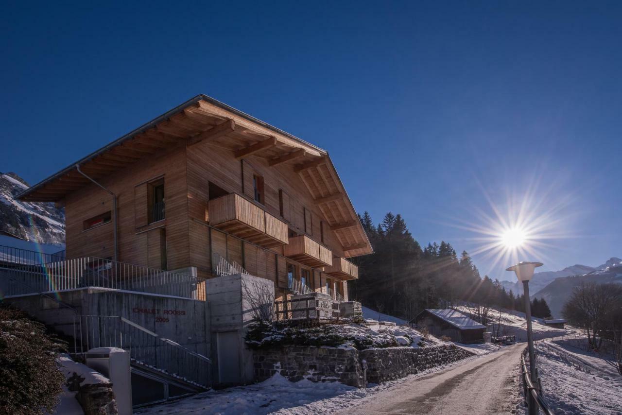 Chalet Roossi 3 Daire Wengen Dış mekan fotoğraf