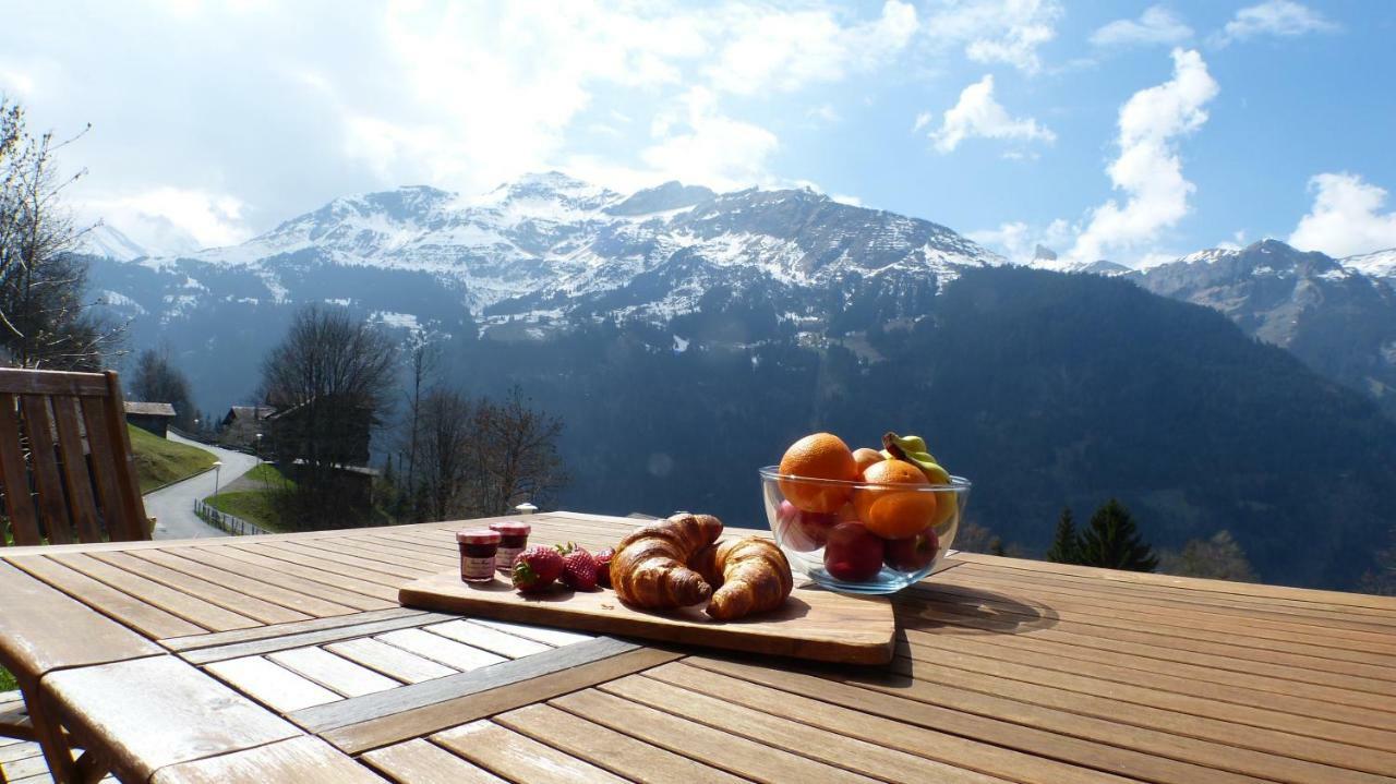 Chalet Roossi 3 Daire Wengen Dış mekan fotoğraf