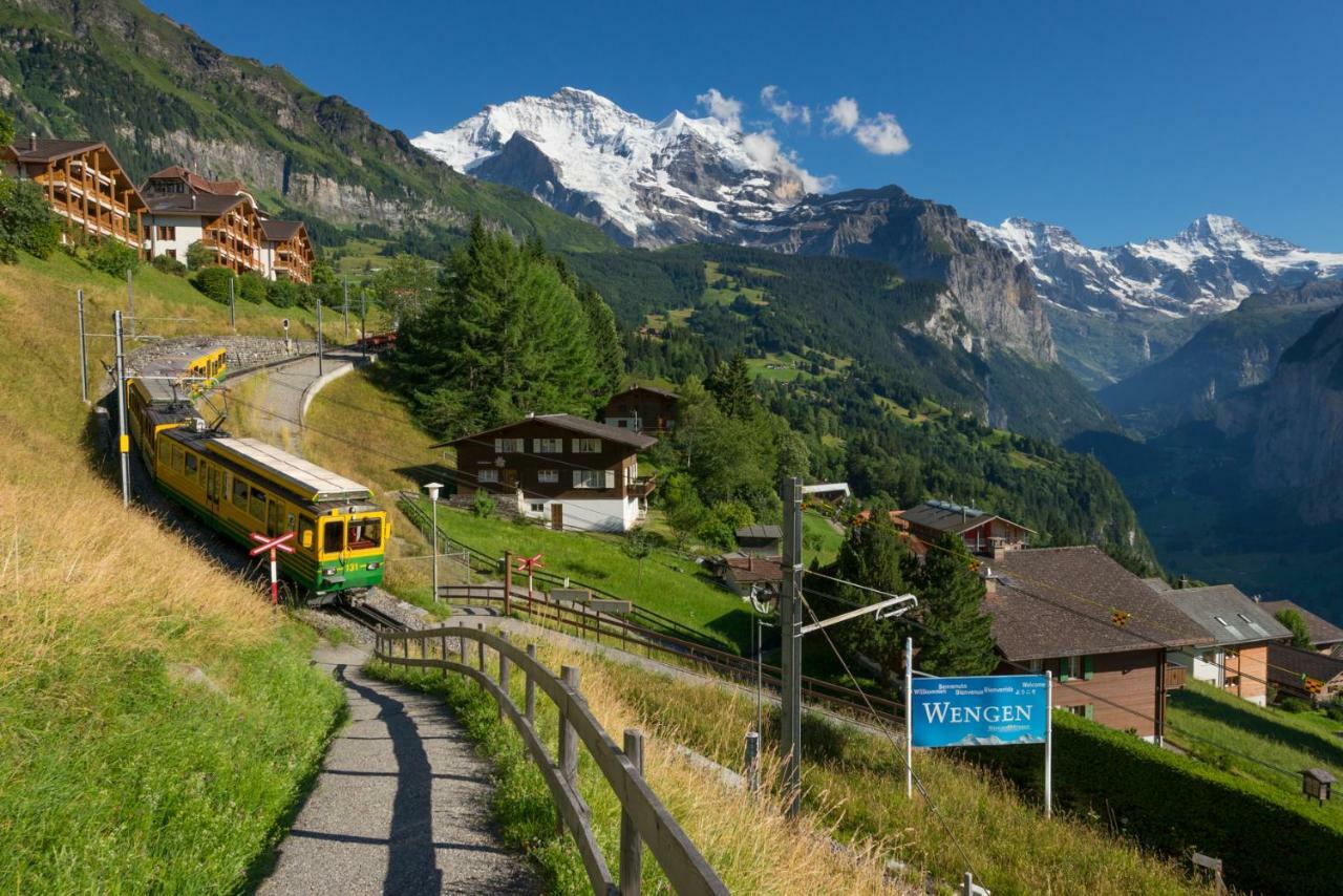 Chalet Roossi 3 Daire Wengen Dış mekan fotoğraf